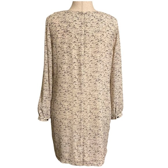 Lila Rose Tunic Style Dress Cream/Black Size 10 - Picture 2 of 12